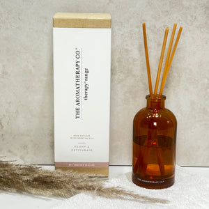 The Aromatherapy Co Therapy Range Soothe Petitgrain & Peony Reed Diffuser