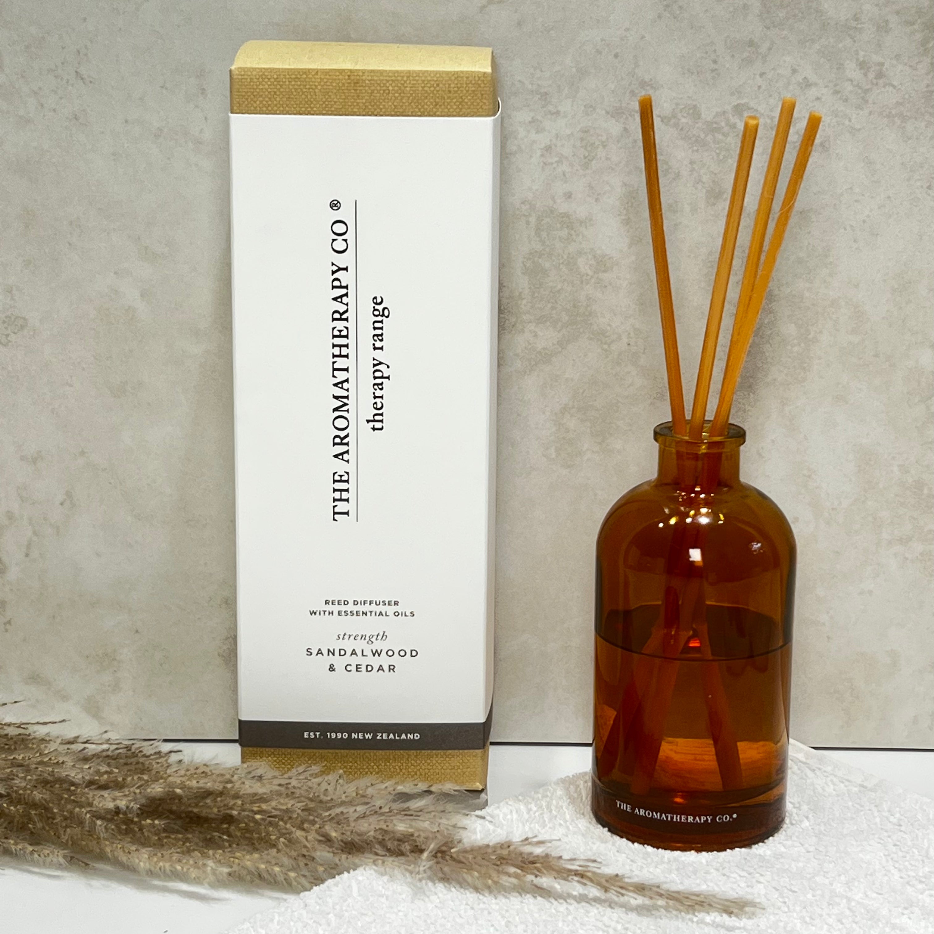 The Aromatherapy Co Therapy Range Strength Sandalwood & Cedar Reed Diffuser