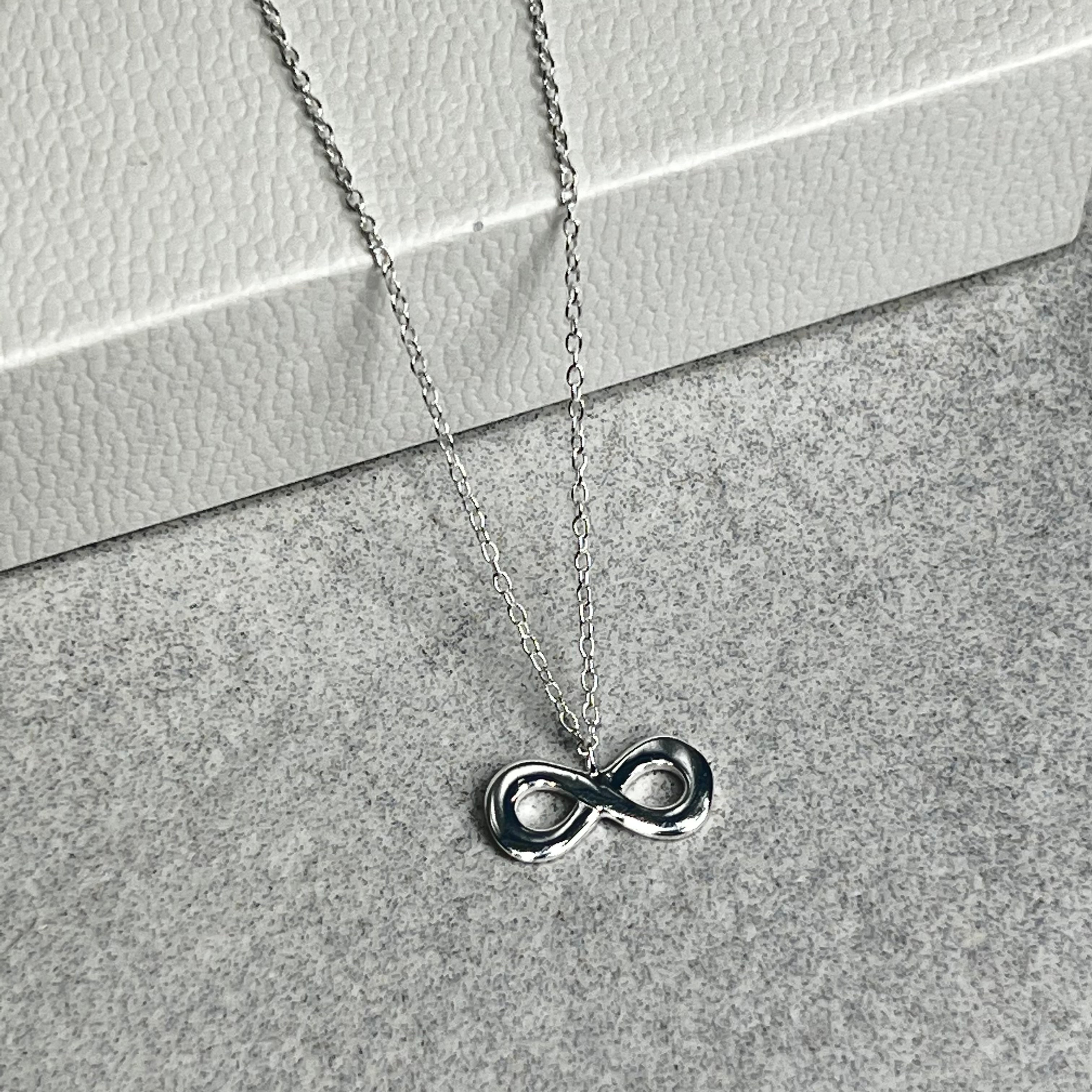 Infinity Sterling Silver Necklace