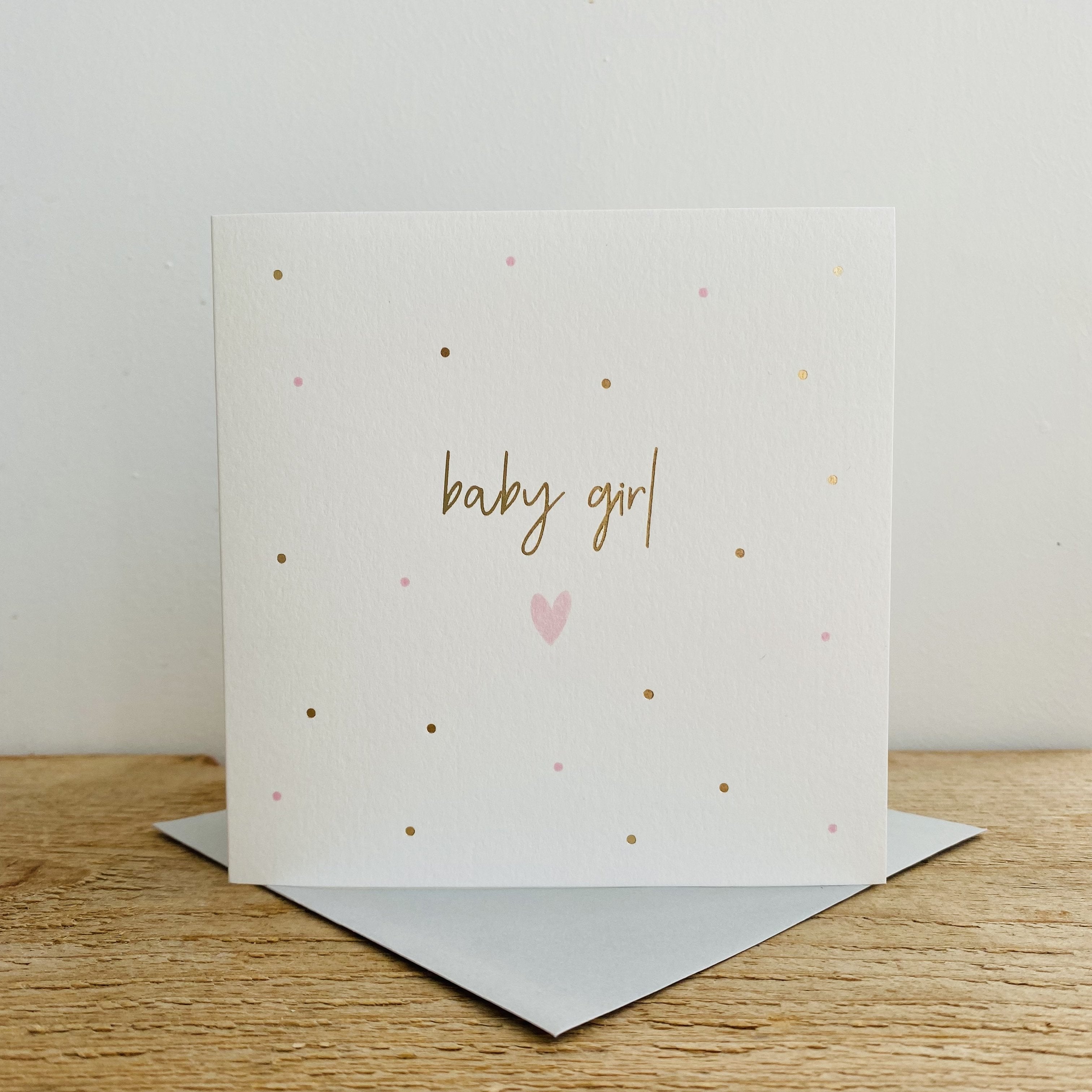 Apple Blossom Baby Girl Card - More Than Just a Gift | Narborough Hall
