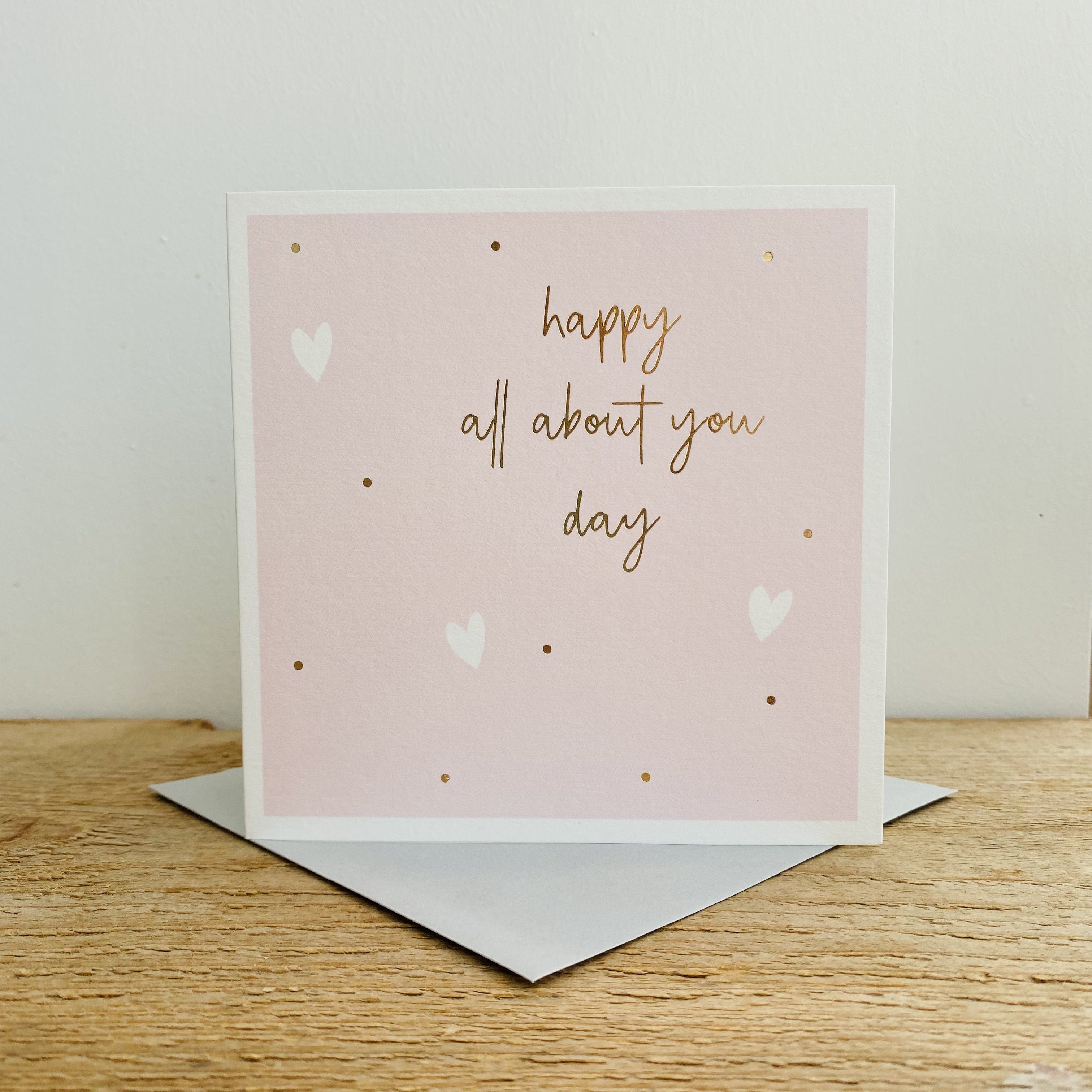 Apple Blossom All About You Birthday Card - More Than Just a Gift | Narborough Hall