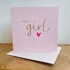 Ink Pot Baby Girl Card