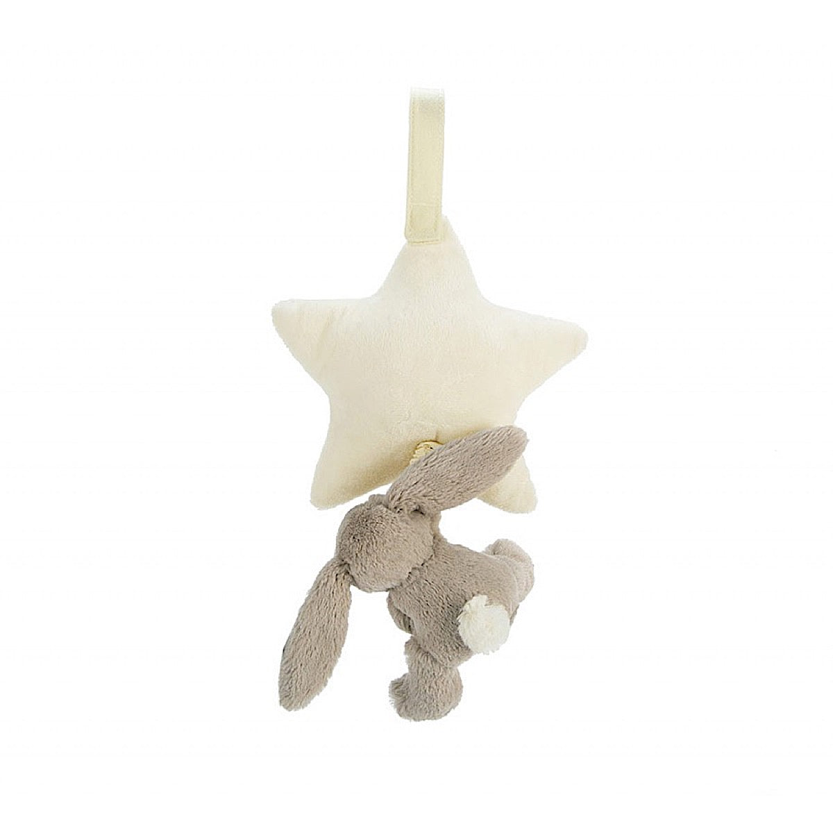 Jellycat Bashful Beige Bunny Star Musical Pull