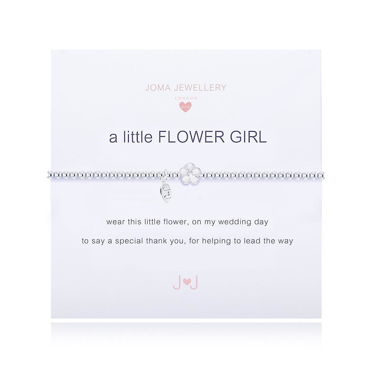 Joma Girls a little Flower Girl Bracelet - More Than Just a Gift
