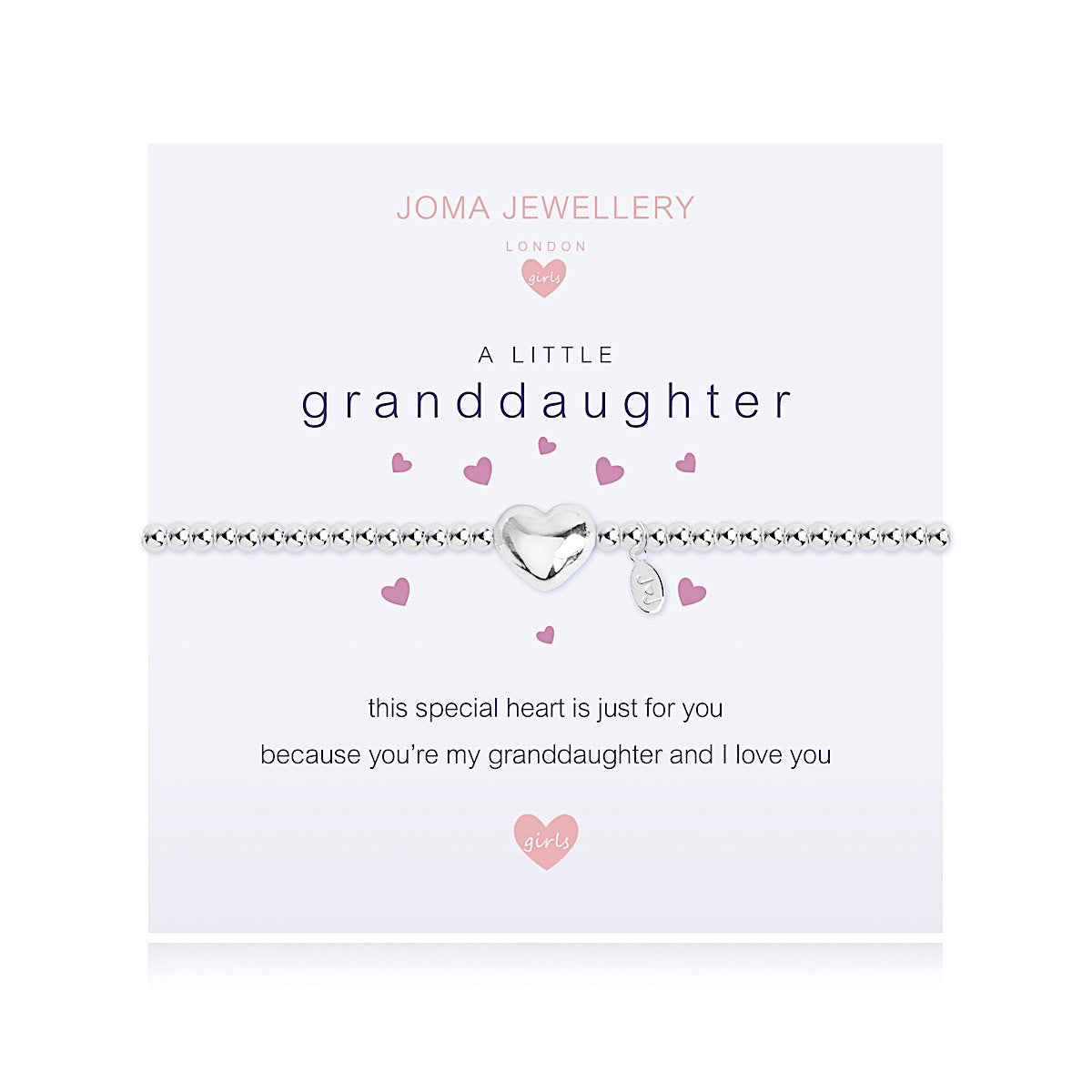 Joma Girls a little Granddaughter Bracelet - More Than Just a Gift