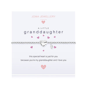 Joma Girls a little Granddaughter Bracelet - More Than Just a Gift