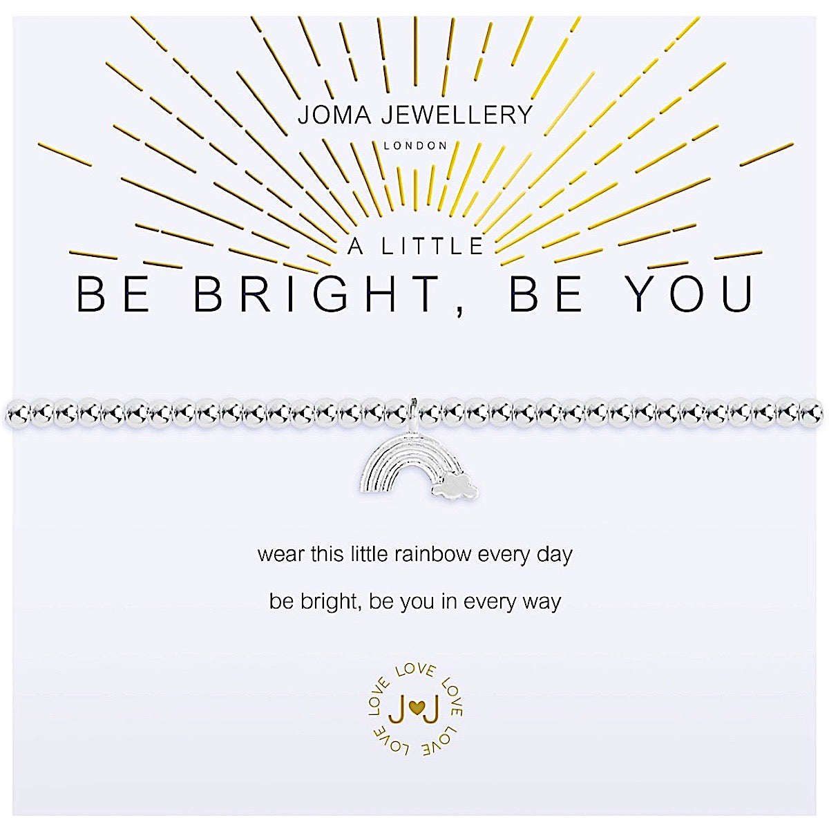 Joma Jewellery a little Be Bright Be You Bracelet - rainbow