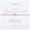 Joma Jewellery A Little Beautiful Friend Bracelet - Rose Gold Hearts