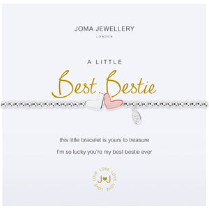 Joma Jewellery a little Best Bestie Bracelet - hearts – More Than Just ...