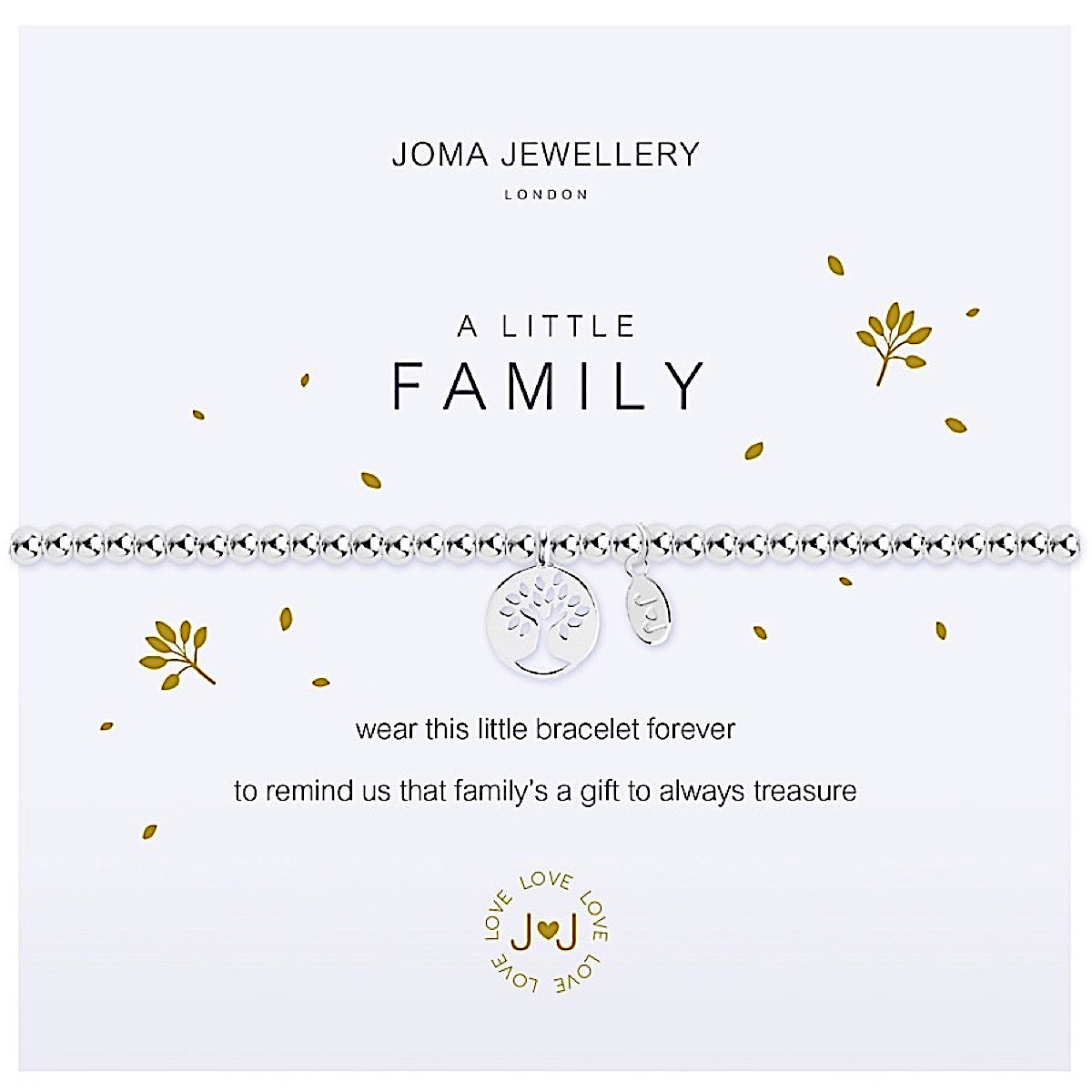 Joma Jewellery a little Family Bracelet - tree