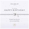 Joma Jewellery a little Happy Birthday Bracelet - heart
