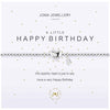 Joma Jewellery a little Happy Birthday Bracelet - heart