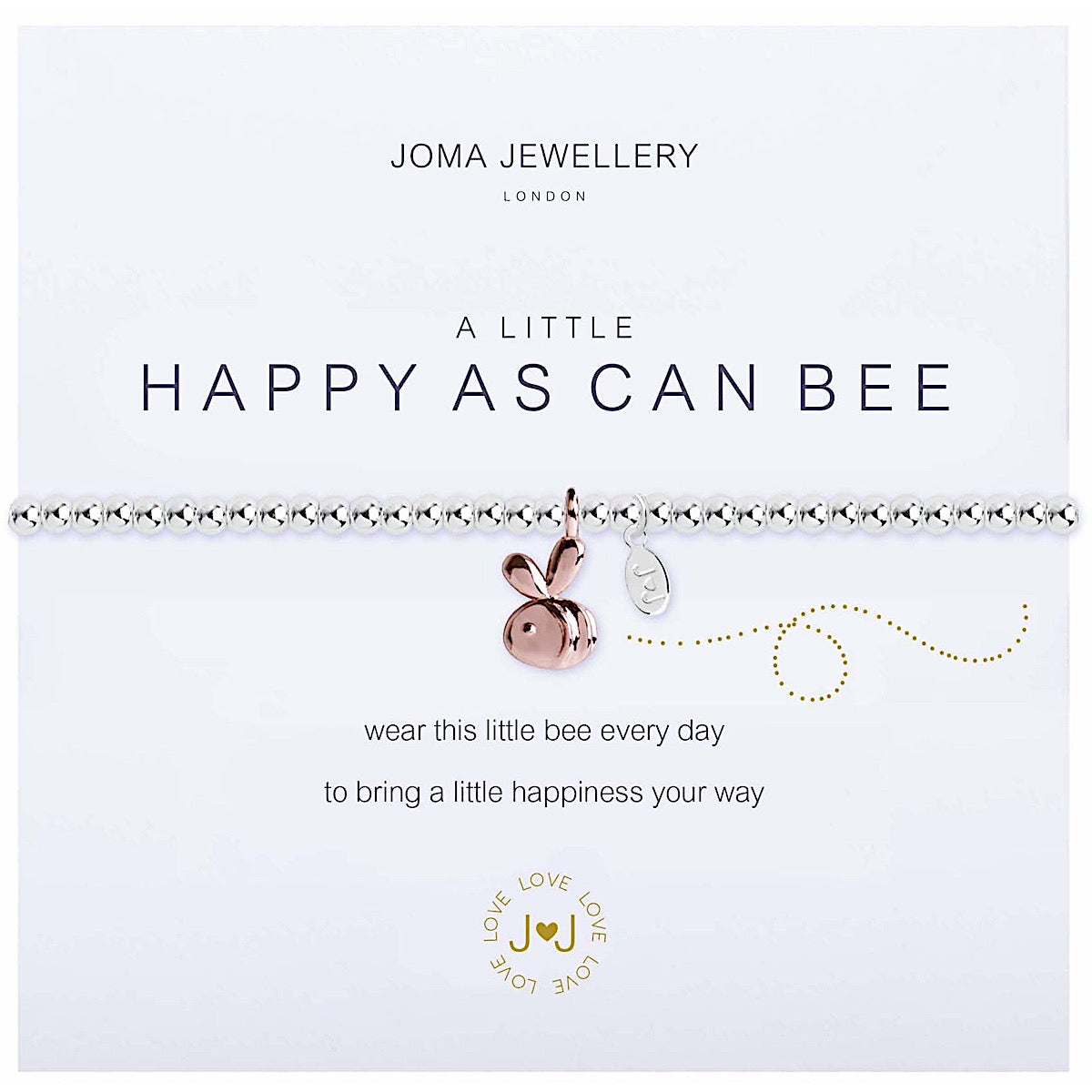 Joma a little Happy as Can Bee Bracelet