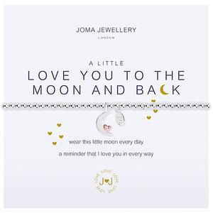 Joma Jewellery a little Love You to the Moon and Back Bracelet