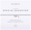Joma Jewellery a little Special Daughter Bracelet - heart