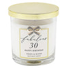 Hearts Designs Candle 30th Birthday |More Than Just A Gift