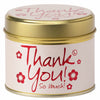 Lily-flame Thank You Candle Tin