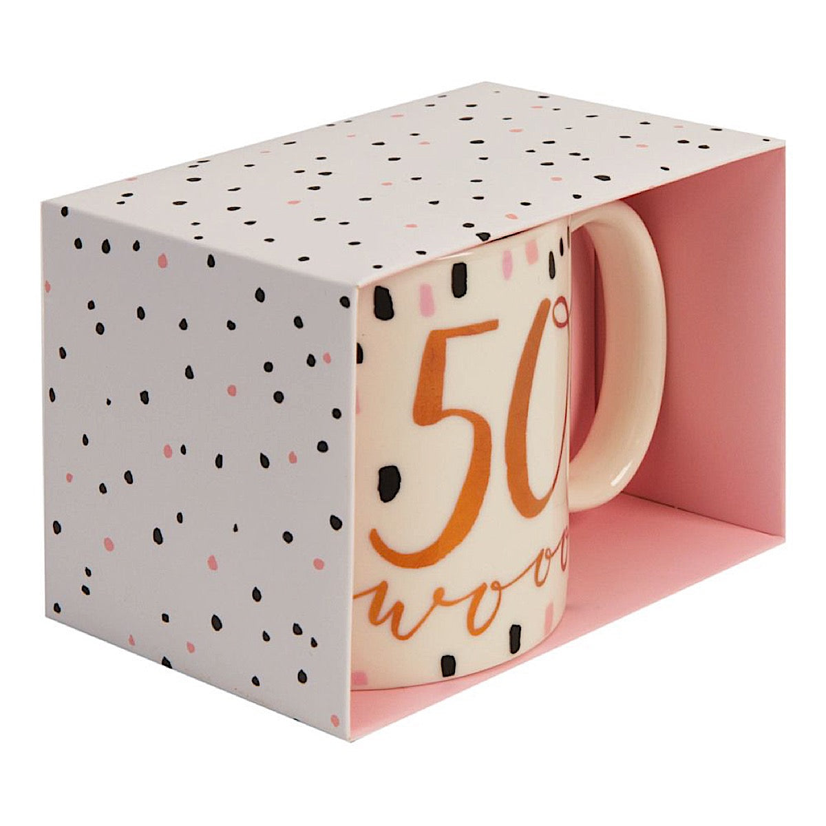 Luxe 50th Birthday Mug