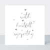 Something Simple Heartfelt Sympathy Card