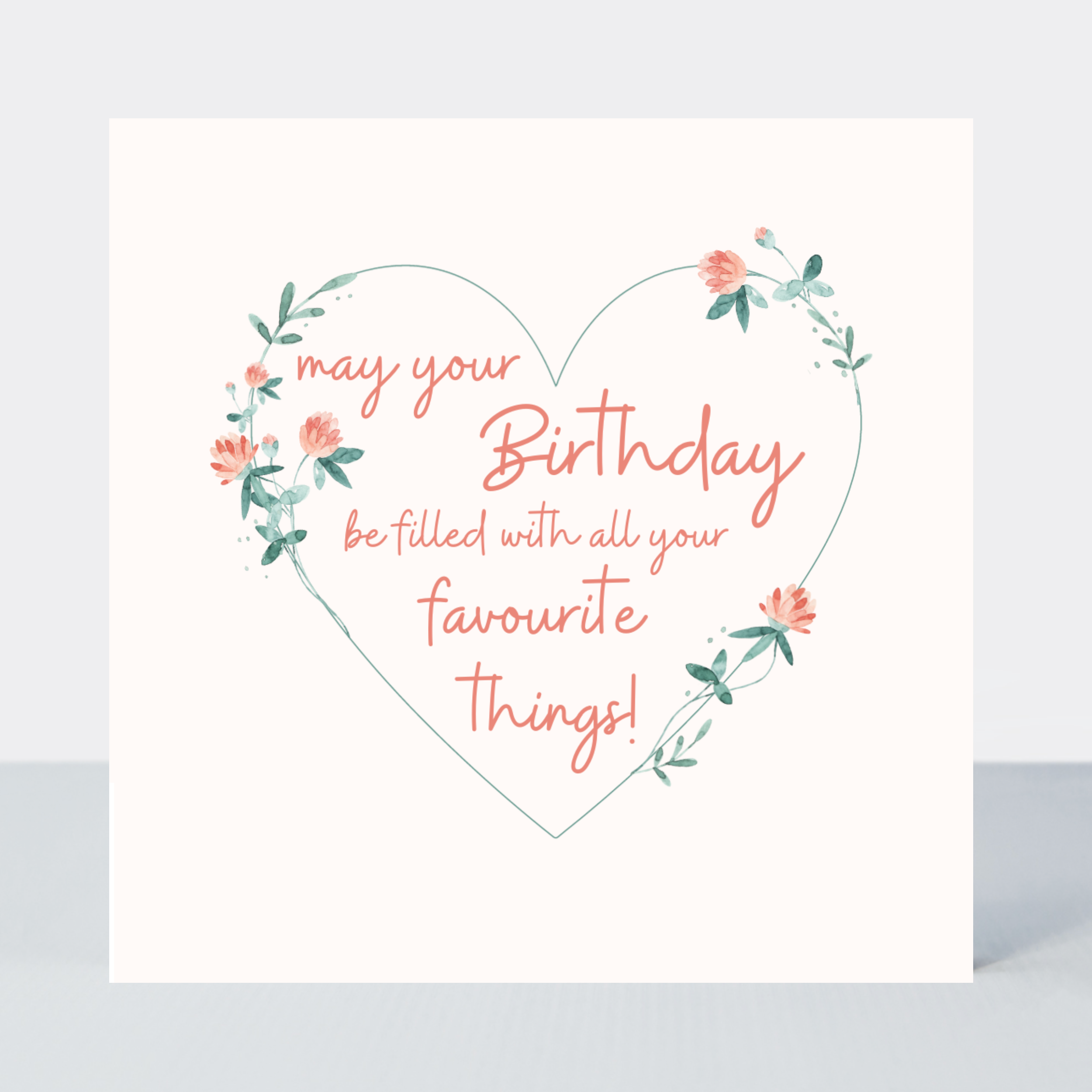 In Clover Favourite Things Birthday Card