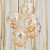 Gold Foil Confetti Filled Balloons