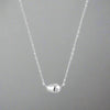 Sterling Silver Pebble Sparkle Necklace