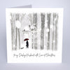 To My Darling Husband Christmas Card