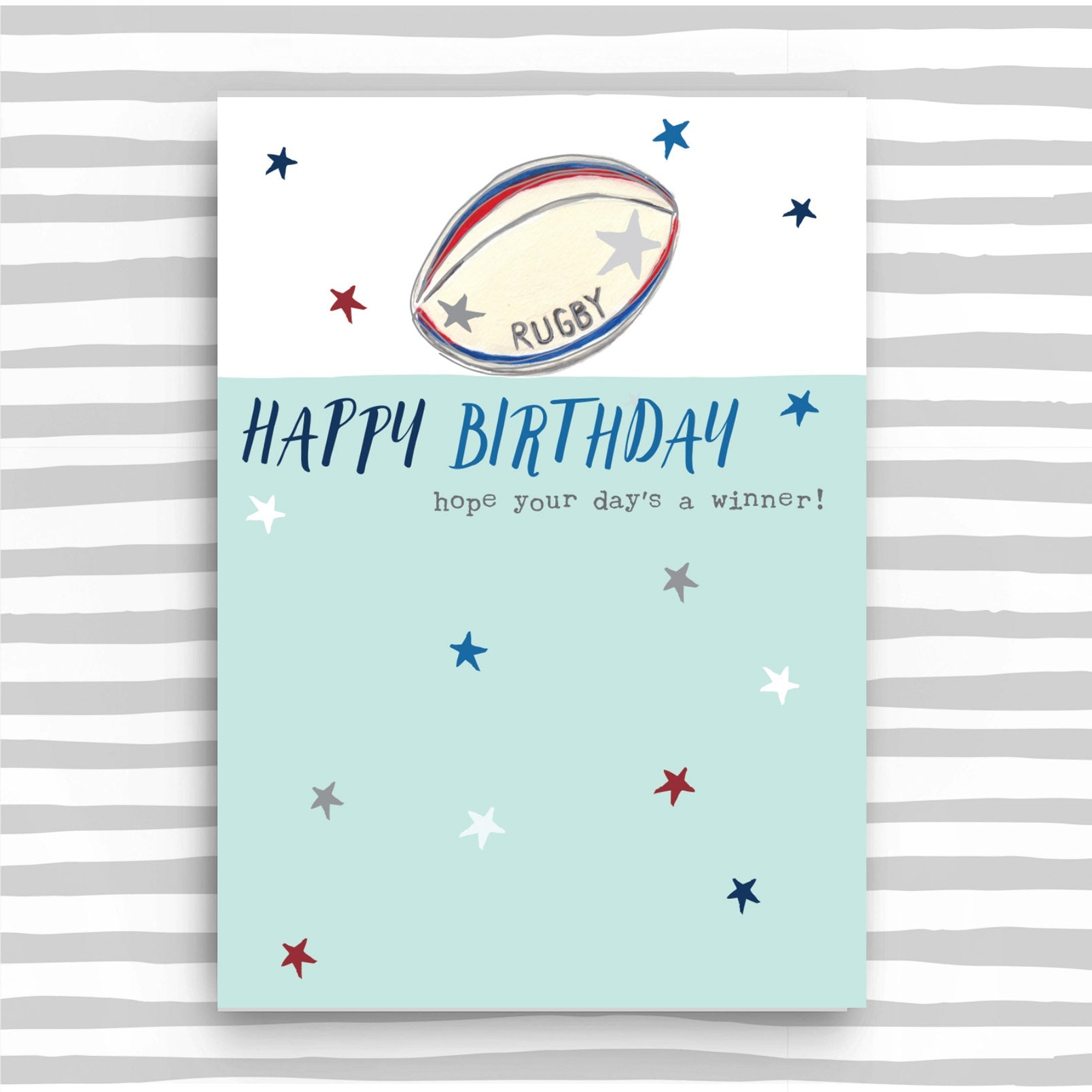 Molly Mae Happy Birthday Rugby Card