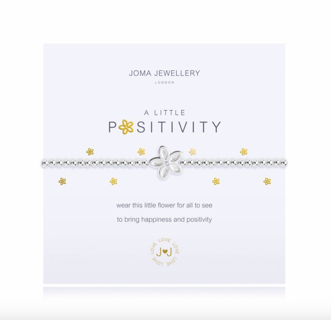 Joma a little Positivity  Bracelet - Flower | More Than Just A Gift