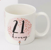 Luxe 21st Birthday Mug