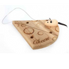 Wooden Cheese Board and Mouse