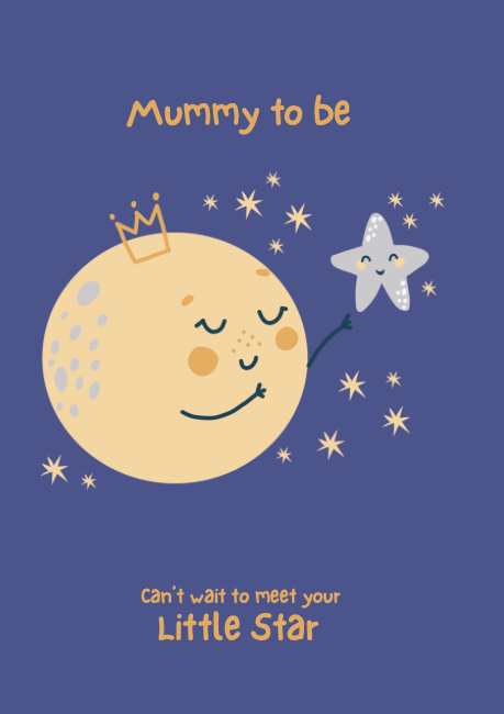 Little Ones Mummy To Be Card
