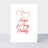 XOXO Hugs For My Hubby Card