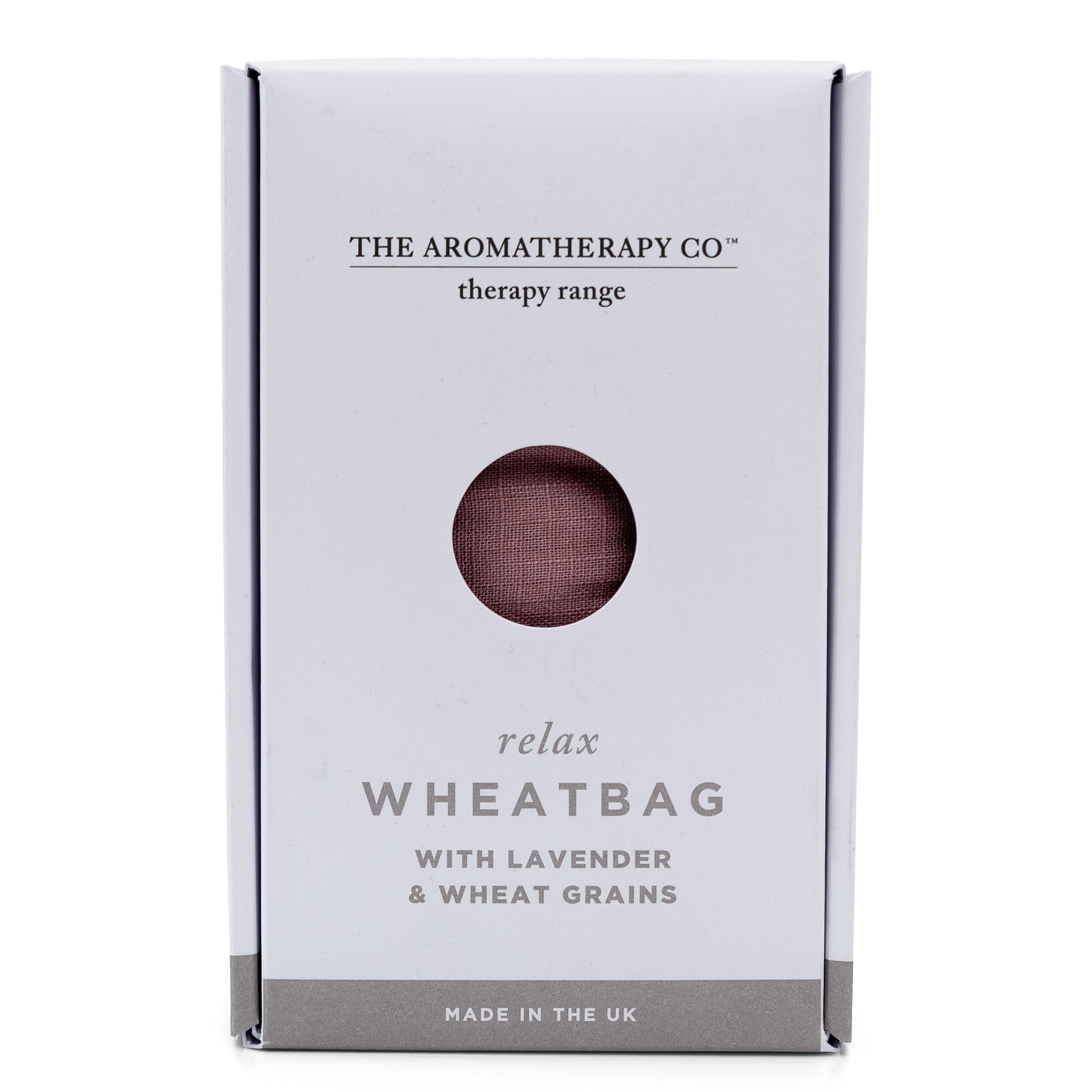 The Aromatherapy Co Soothing Wheat Bag With Lavender and Wheat Grains