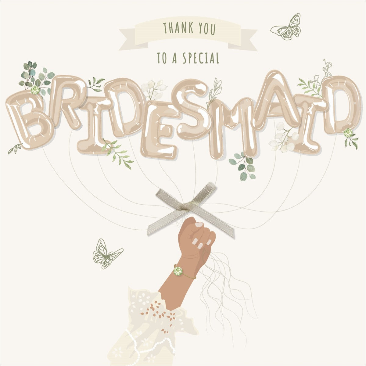 Besotted - Thank You Bridesmaid Card