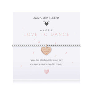 Joma Jewellery Children's a little Love To Dance Bracelet | More Than Just A Gift | Authorised Joma Jewellery Stockist| More Than Just A Gift