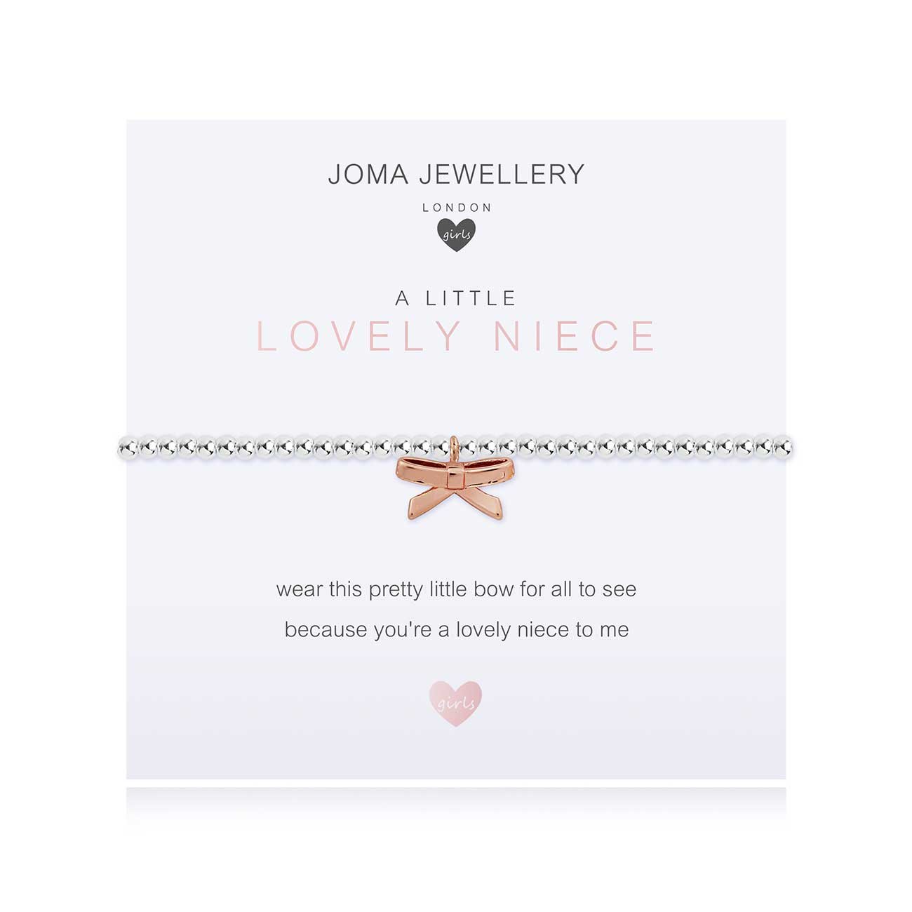 Joma Jewellery Children's a little Lovely Niece Bracelet | More Than Just A Gift | Authorised Joma Jewellery Stockist| More Than Just A Gift