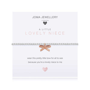 Joma Jewellery Children's a little Lovely Niece Bracelet | More Than Just A Gift | Authorised Joma Jewellery Stockist| More Than Just A Gift