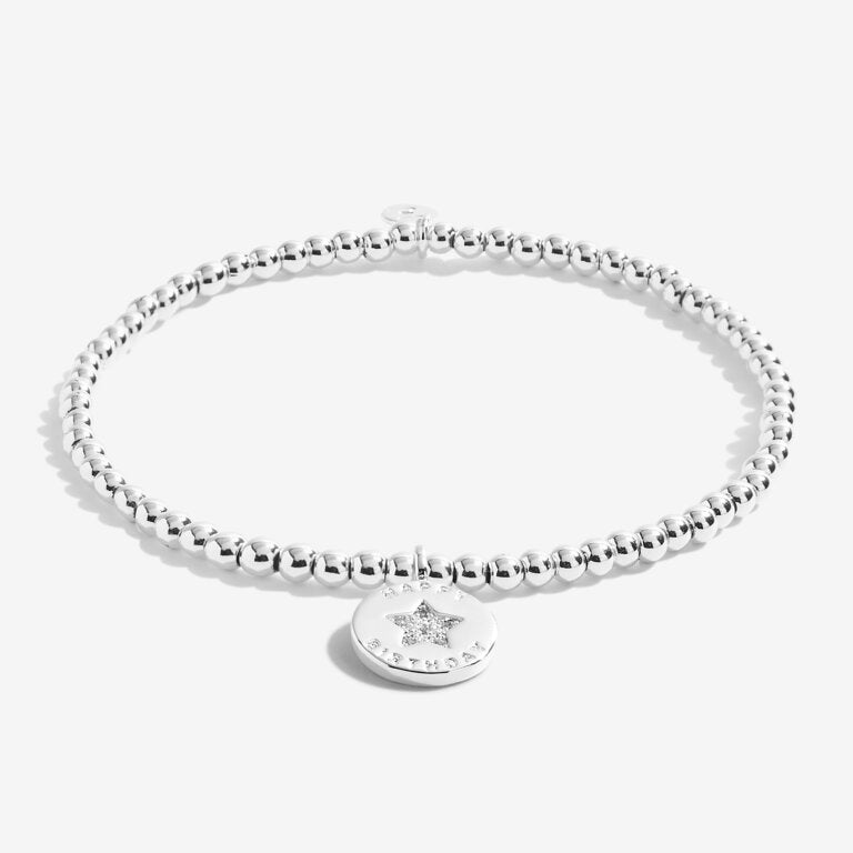 Joma Jewellery Girls Happy Birthday Star Bracelet
