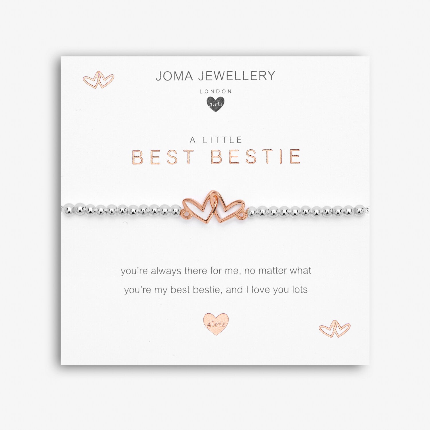 Joma Jewellery Girls a little 'Best Bestie' Bracelet