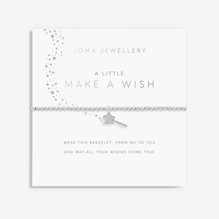 Joma Jewellery Children's A Little 'Make A Wish' Bracelet|More Than Just A Gift