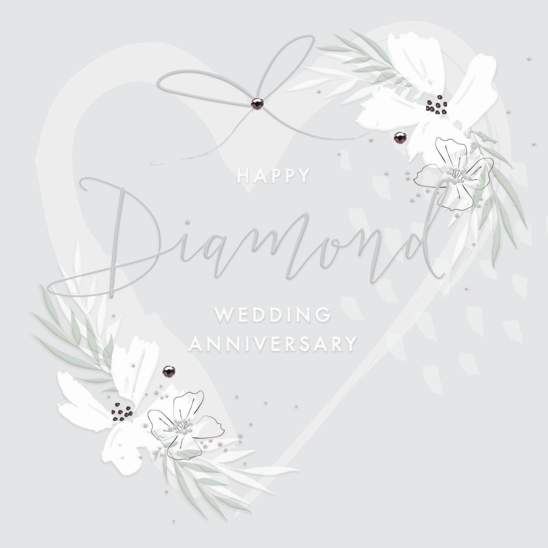 Callista Diamond Wedding Anniversary Card |More Than Just A Gift