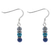 Carrie Elspeth Blues Miracle & Haematite Earrings - More Than Just a Gift | Narborough Hall