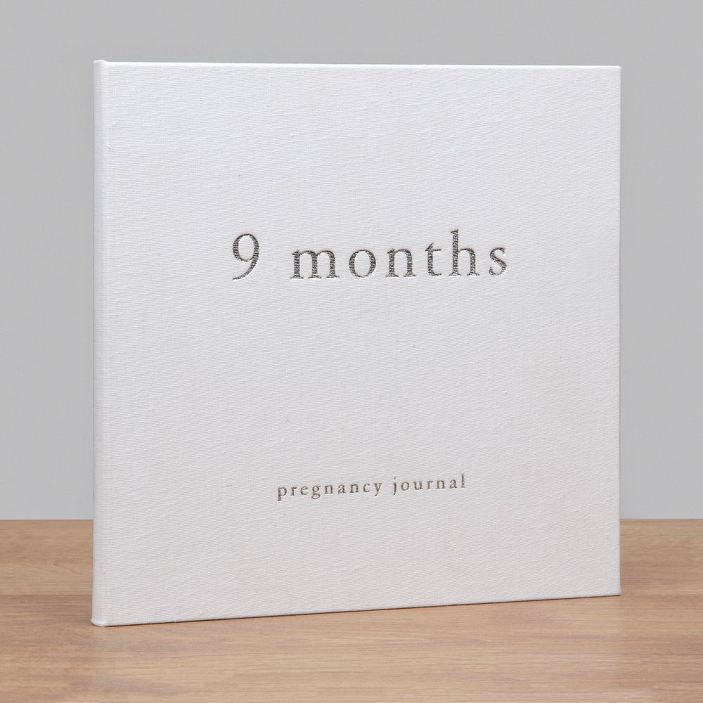 Bambino Linen '9 Months' Pregnancy Journal