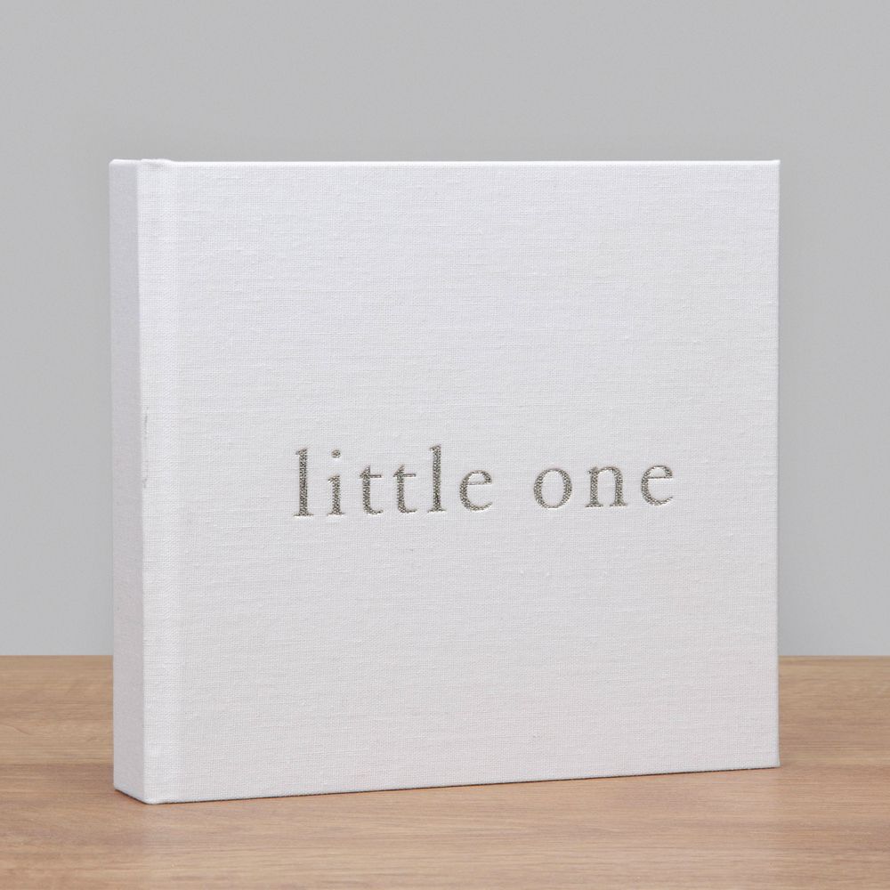 Bambino Little One Linen Baby Photo Album