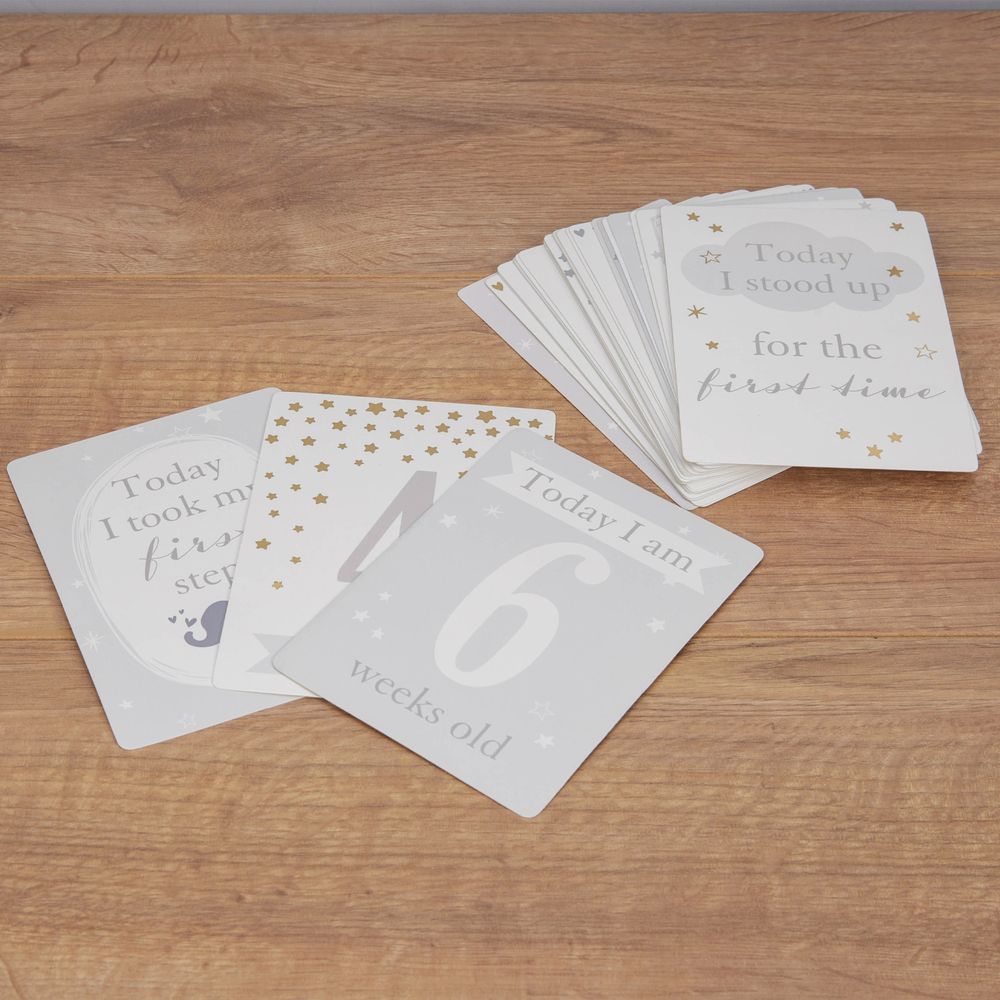 Bambino Baby's Firsts Milestone Cards