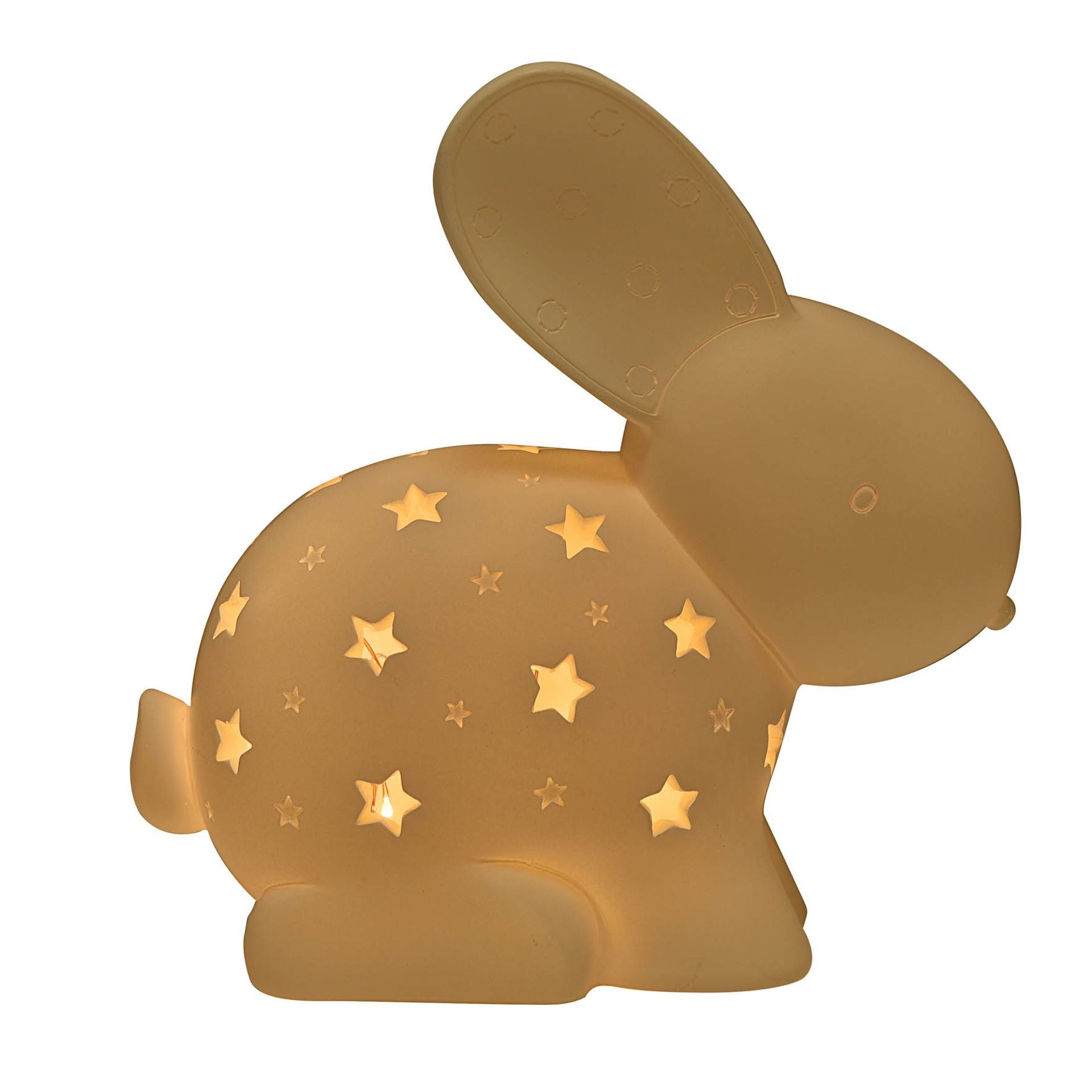 Bambino White Rabbit Resin Night Light