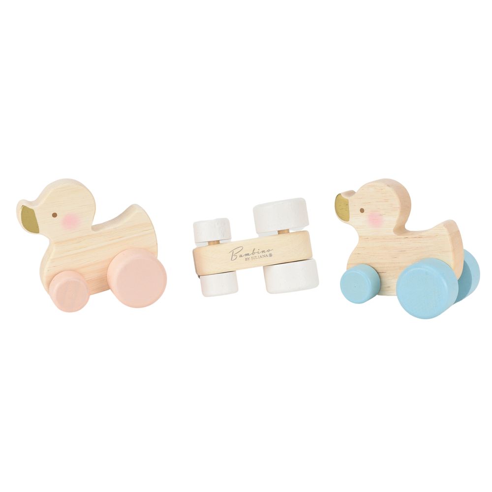 Bambino Wooden Duck Push Toys