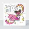 Rachel Ellen Hope Your Birthday - Super Girl Card
