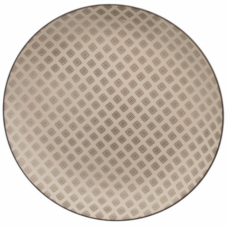 Home Living Grey Dining Plates